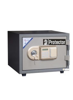 Protector Protecter Safe PT32E4 Fireproof Safe Box - Home & Office Safe, Anti-Theft Safe with Removable Shelf, Numeric Keypad, Double Locks (H32 x W42 x D37 cm, 45 kg) - Made in Vietnam  - Image 2