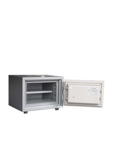Protector Protecter Safe PT32E4 Fireproof Safe Box - Home & Office Safe, Anti-Theft Safe with Removable Shelf, Numeric Keypad, Double Locks (H32 x W42 x D37 cm, 45 kg) - Made in Vietnam  - Image 3