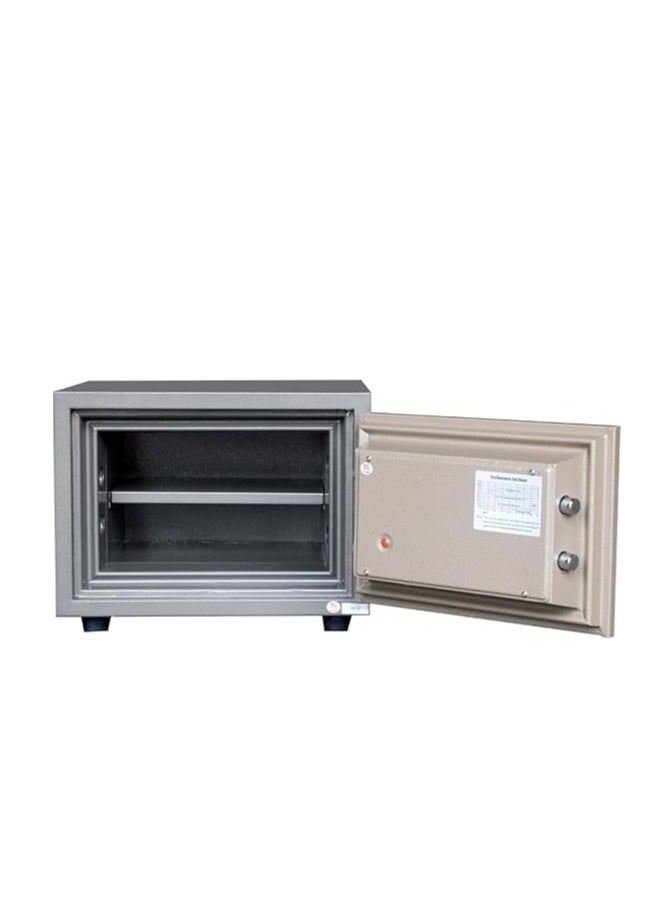 Protector Protecter Safe PT32E4 Fireproof Safe Box - Home & Office Safe, Anti-Theft Safe with Removable Shelf, Numeric Keypad, Double Locks (H32 x W42 x D37 cm, 45 kg) - Made in Vietnam  - Image 4