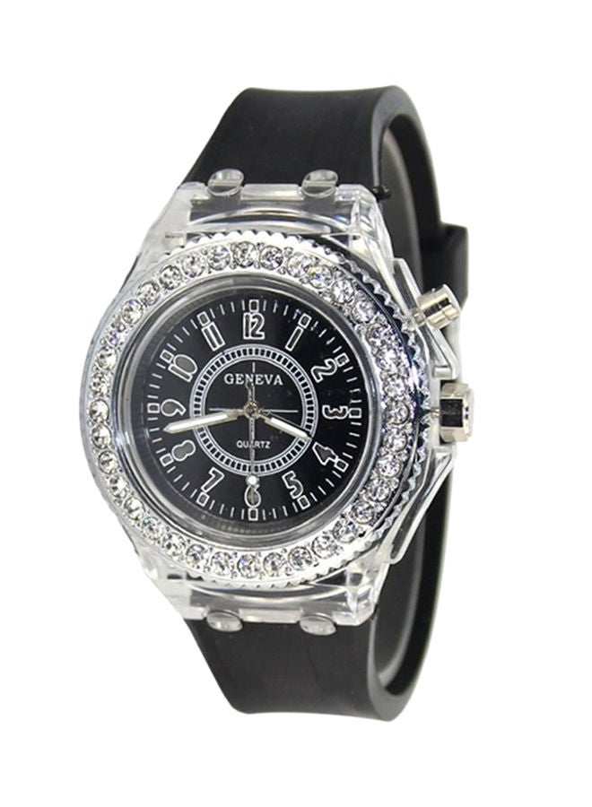 NIBEMINENT Men's Rubber Analog Watch A770 - Image 1