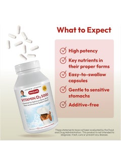 Andrew Lessman Vitamin D3 5000 Iu 180 Capsules  - Image 4