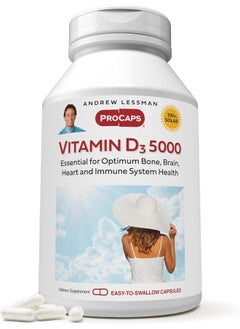 Andrew Lessman Vitamin D3 5000 Iu 180 Capsules  - Image 1