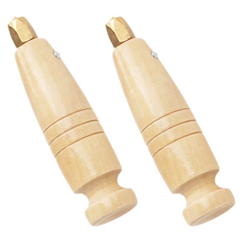 Stitching Awl, Durable Wood Handle for Leather Crafting and Repair, Comfortable Grip - Image 4