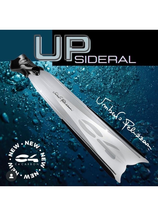 C4 C4 Umberto Pelizzari - Flare Freediving Glam Line - Fins - Snorkel Sideral and Aurea Apnea Diving Fishing - Image 2