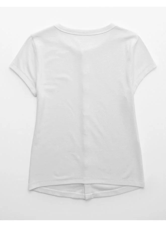 American Eagle AE Button-Up T-Shirt
