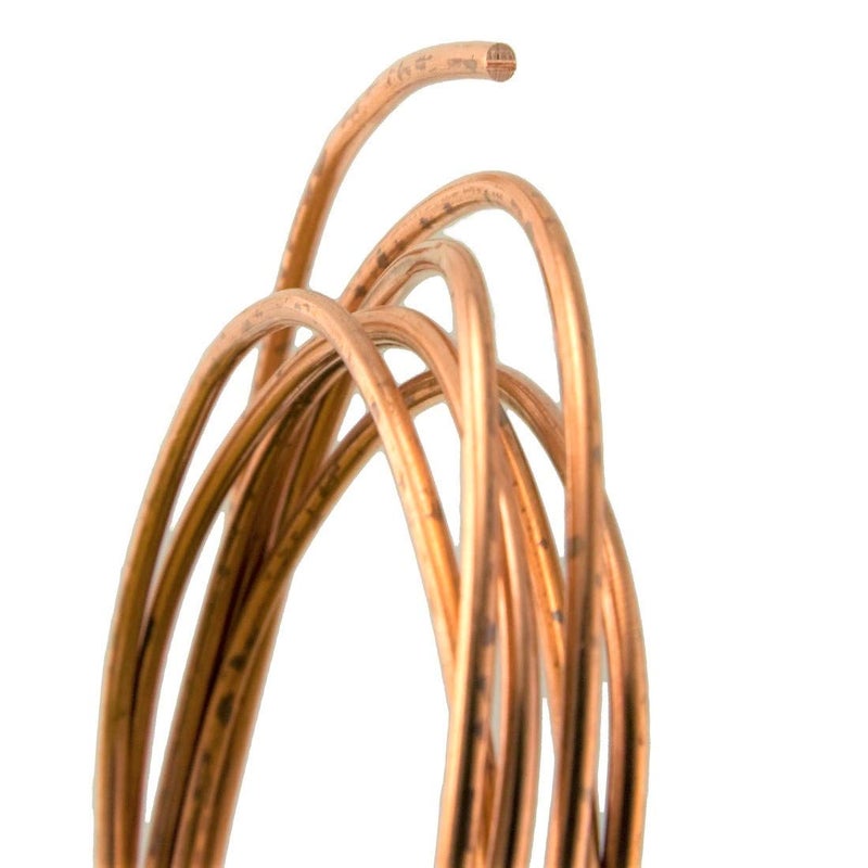 ART IFACT ART IFACT 1 Meter Bare Copper Wire 4 Gauge 5893 mm Diameter Dead Soft 999 Pure Copper Wire Without Enameled DIY Jewellery Artistic 