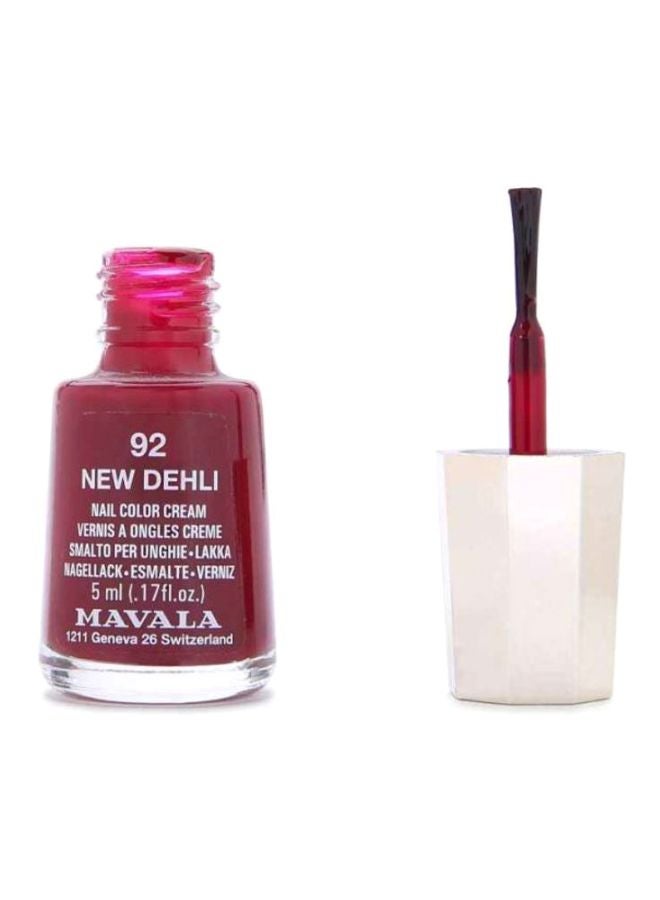 Mavala Nail Polish Red - Image 2