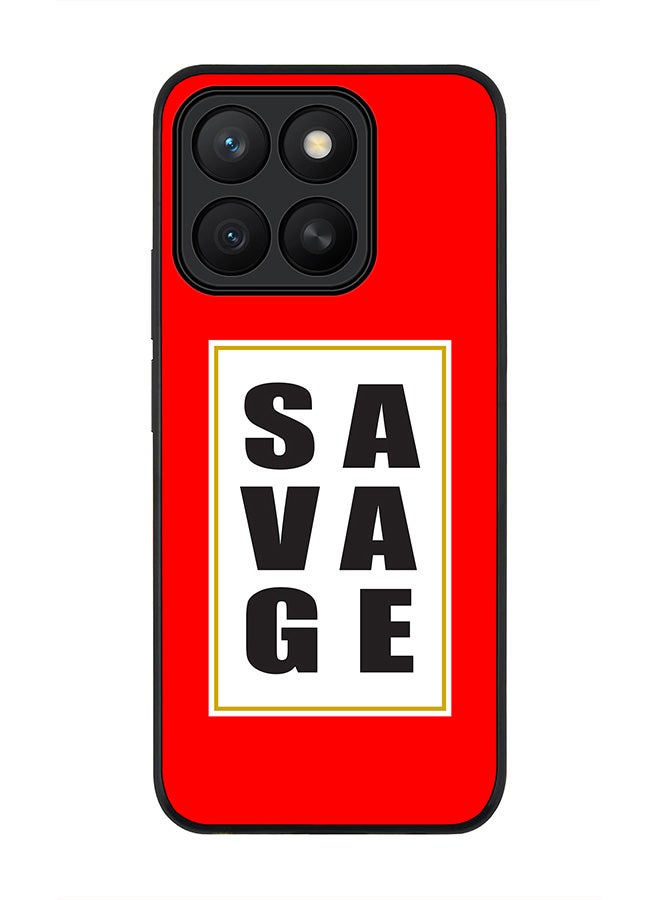 Stylizedd For Honor X8c Case,Slim fit Camera Protection, Shockproof Thin Phone cover  - Savage