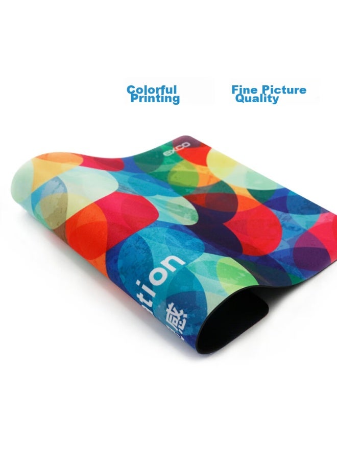 Exco o Inspiration Thin Mouse Pad, Small Cute Size, For Office And Gaming, Computer Laptop, Girls, Anime Cartoon, Thickened Medium Size, Add-on Item, A4 Large Size, Designer 3551 - Image 2