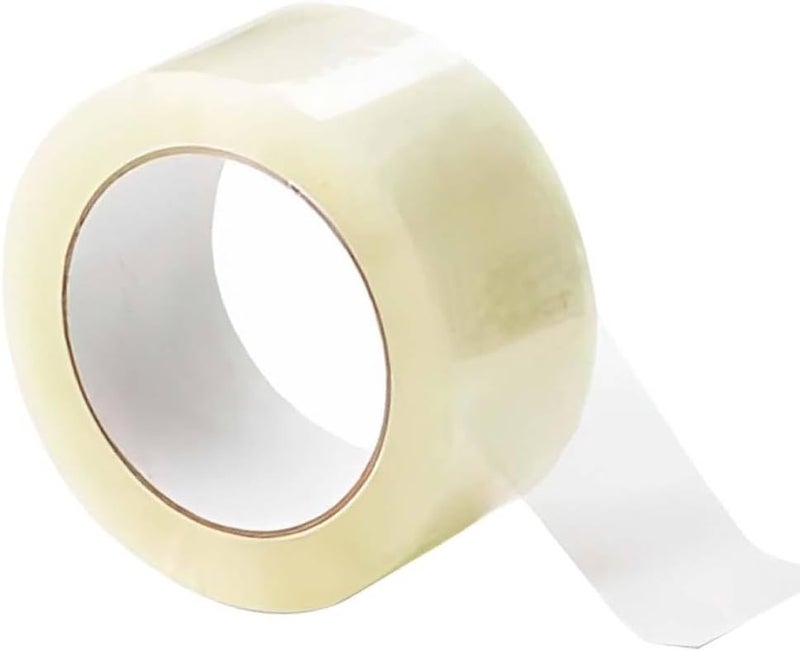 UKR Clear Packing Tape | 2 Inches x 109 Yards (100 Meter) Heavy Duty Packaging Tape | Sticky Strong Adhesive Parcel Sealing Tape for Moving Boxes, Postal Bags, Shipping & Office Supplies (1 Rolls) - Image 1