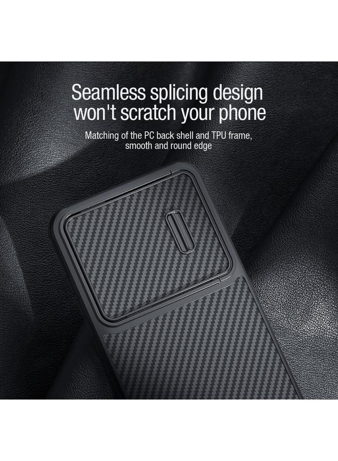 Nillkin Case For Samsung Galaxy S23+ 5G Synthetic Fiber Camshield Phone Case - Image 5