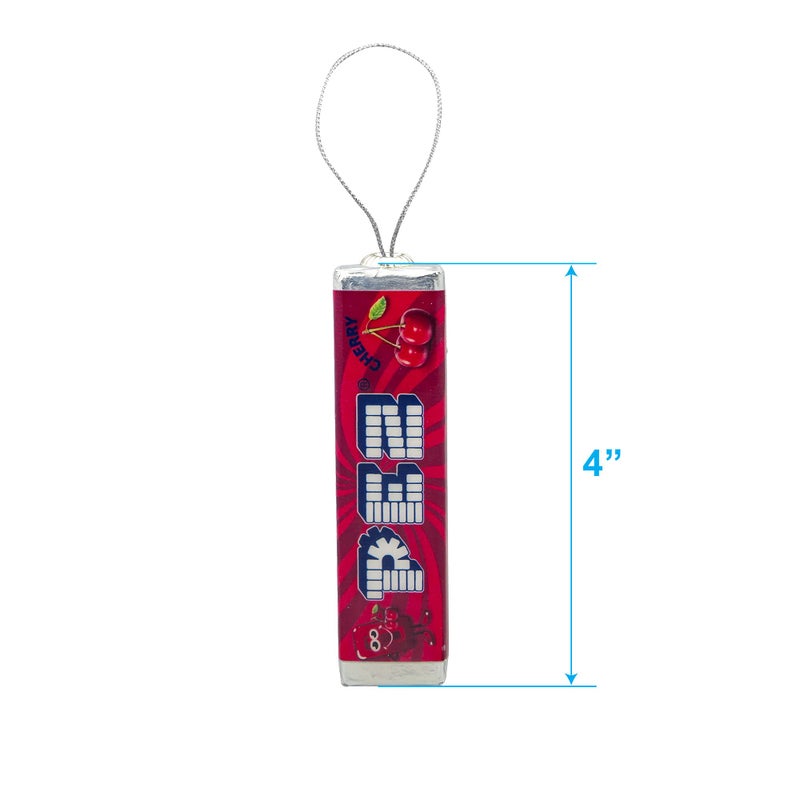 روز Ruz Pez Candy Snowman Santa Claus و Reindeer Christmas الحلي مجموعة زخارف الأشجار الداخلية/الخارجية وديكور منزل عطلة 4 عبوات - Image 5