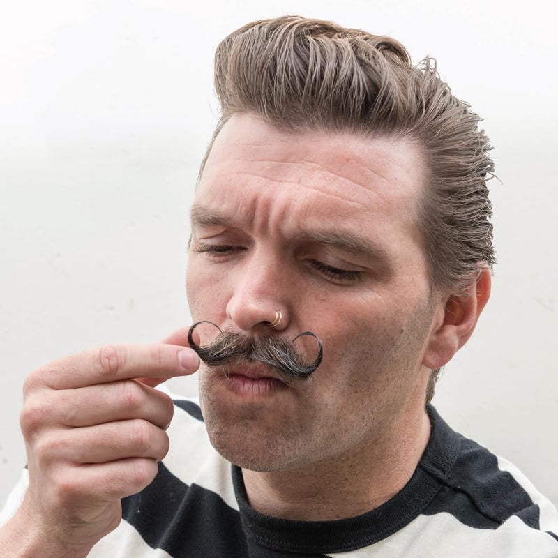 ZEUS Mustache Styling Wax for Men, Water-Based Formula with Mega Hold for a Refined, Long-Lasting Look (Made in Germany) 0.34 Fl. Oz. - Image 3