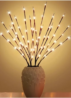 Generic LED Tree Light . Lighted Tree Decoration . Battery Operated Tree Lamp . Wedding Party LED Decor . Christmas Tree Table Light . Warm Light Tree for Home . Tree Light with White Vase . Fairy Tree Lamp . Indoor Decorative Tree Light  - Image 1