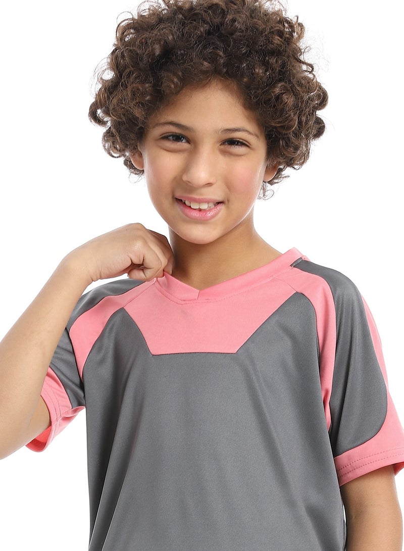 Caesar BoysSport T-Shirt With Short Set - Image 5