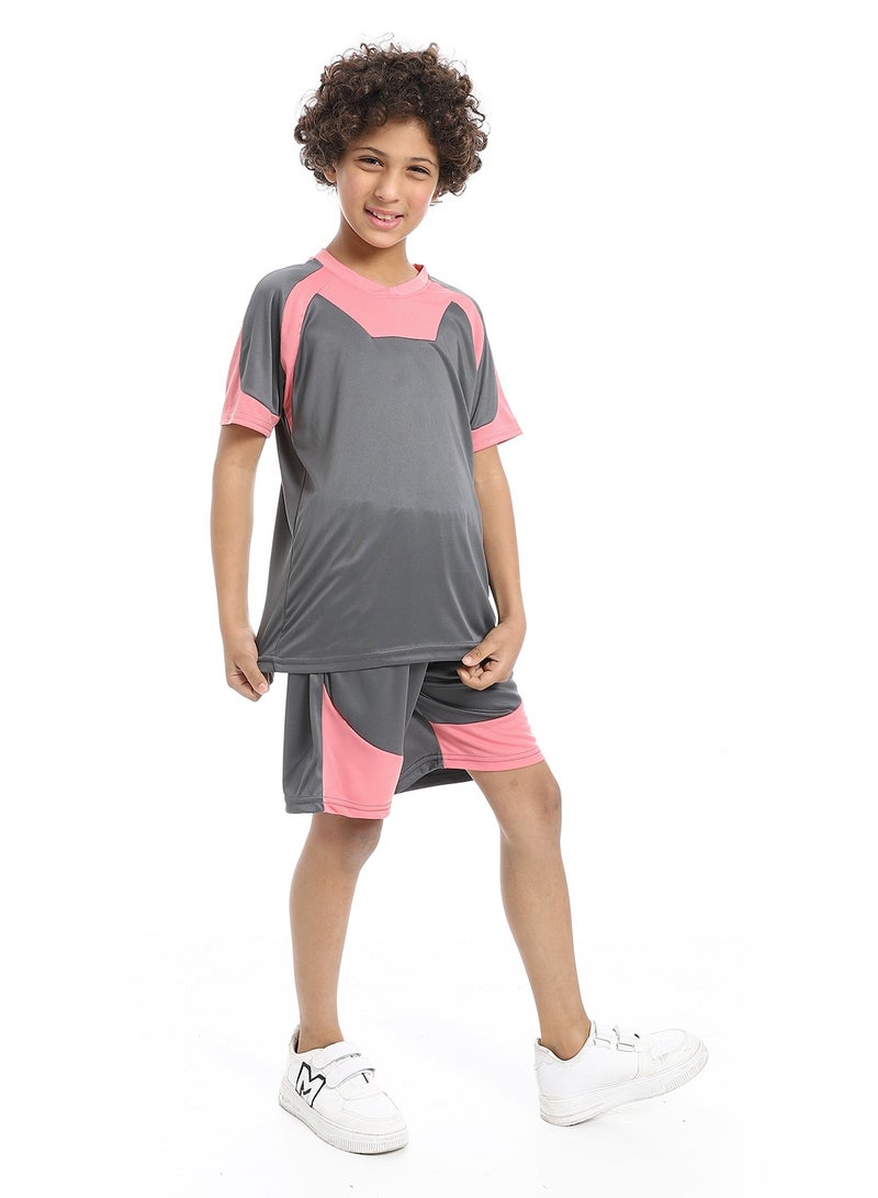 Caesar BoysSport T-Shirt With Short Set - Image 2