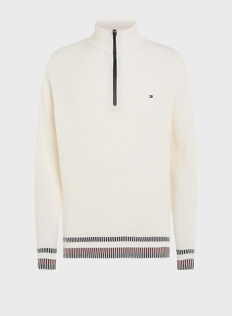 TOMMY HILFIGER Half Zip Sweatshirt