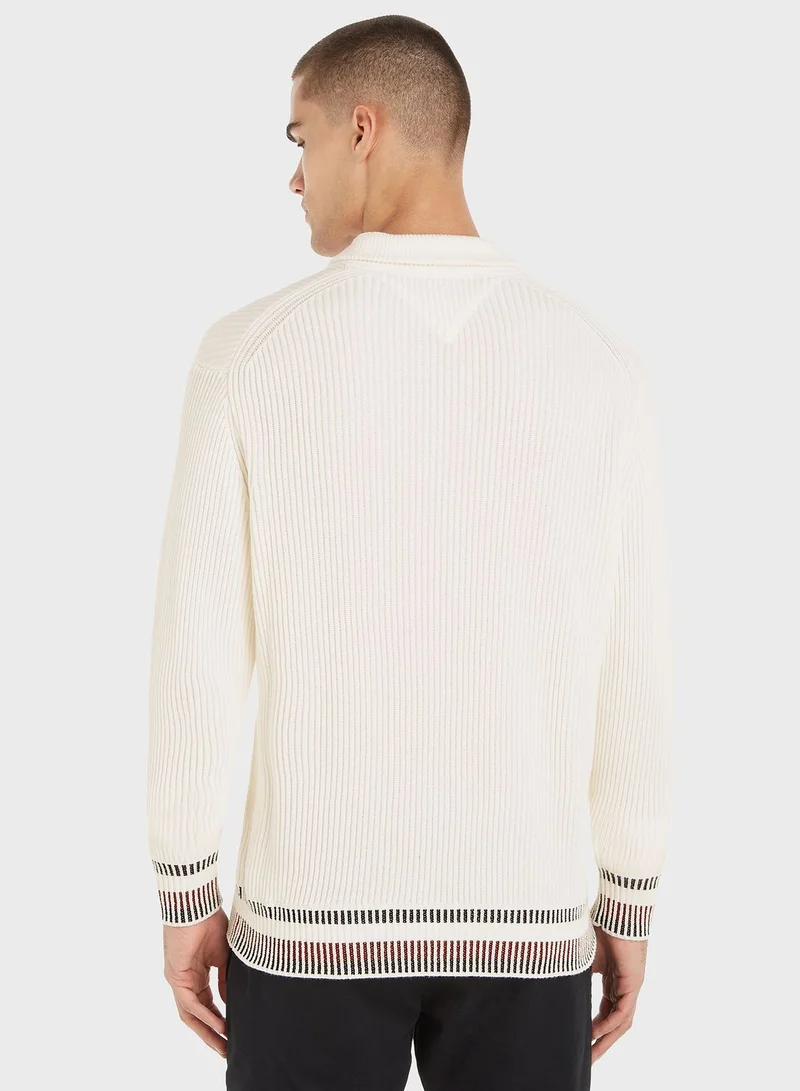 TOMMY HILFIGER Half Zip Sweatshirt