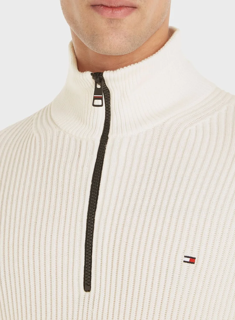 TOMMY HILFIGER Half Zip Sweatshirt