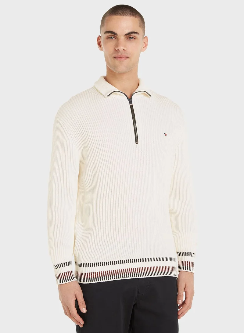TOMMY HILFIGER Half Zip Sweatshirt