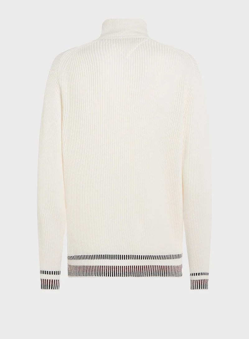 TOMMY HILFIGER Half Zip Sweatshirt