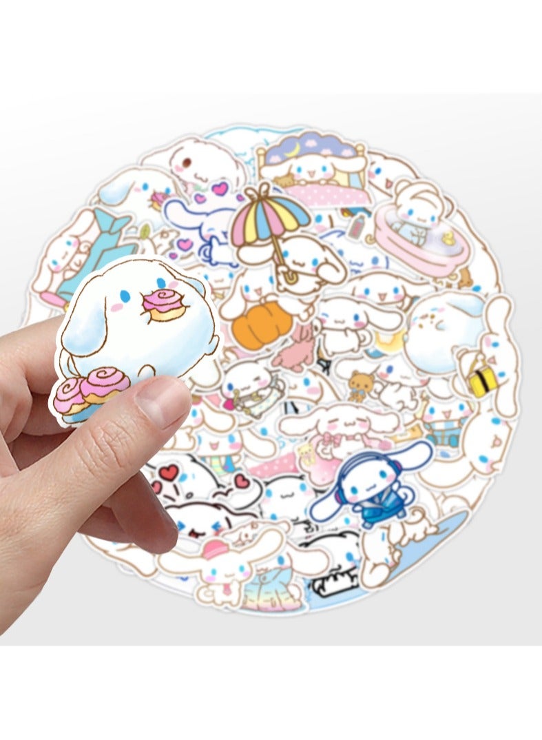 50 Pcs Waterproof Stickers Cute Anime Cartoon Vinyl Aesthetic Sticker Laptop Skateboard Luggage Computer Water Bottle Graffiti Sticker Packs - Image 4