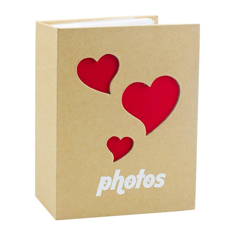 Fodlon Photo Album 50 Pages Slip In Holiday Picture Albums Holiday Memory Book for 100 Pictures 4 X 6 Inch for Pages