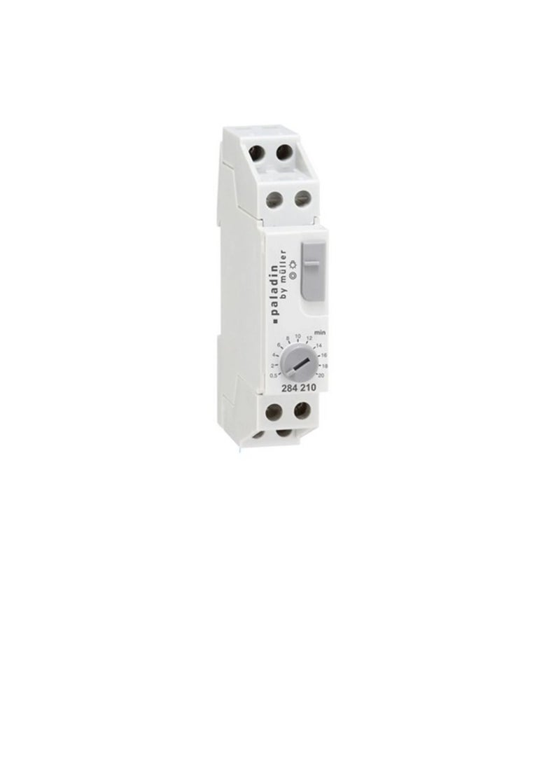 Muller Staircase Lighting Timer 230V Din Rail Mount  284210 - Image 1