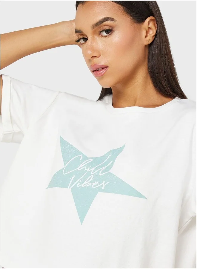 ايسلا اند ايفي بلوزة دائرية نشطة