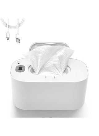 Wipe Warmer with Digital Display,Large Capacity Wipes Dispenser, 3 Modes of Temperature Heating Control,Warms Quickly and Evenly, Comfort and Safety for Baby（White） - pzsku/Z6D0FDB9CE456D7D76FC6Z/45/_/1705132138/6c8a3977-bd1d-4569-af1c-8016031f060b