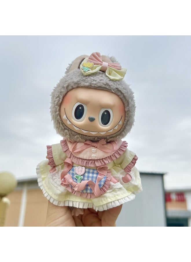 Labubu Time to Chill Macaron Blind Box Figure with Clothing 