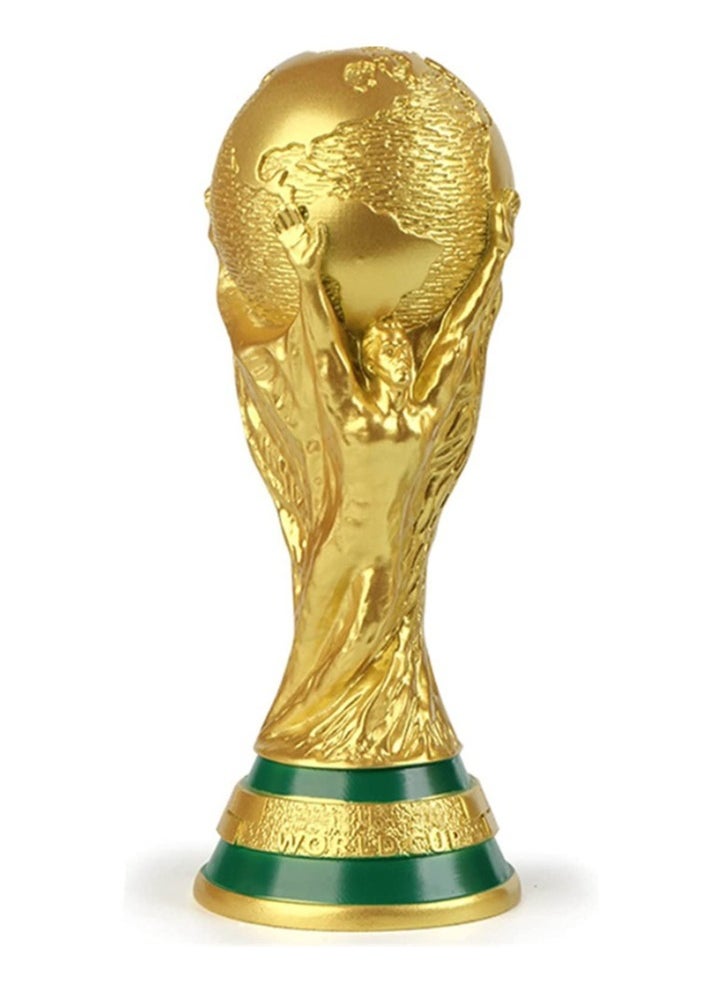 Rock Pow - Golden plastic Football Trophy Champion Gold Trophy World Cup Fans Football Competition - Image 1
