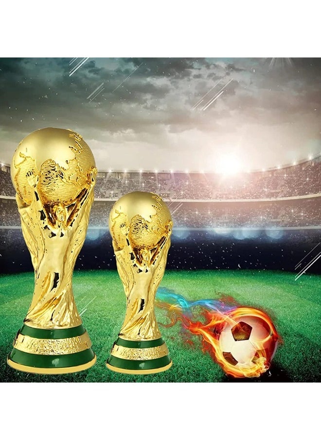 Rock Pow - Golden plastic Football Trophy Champion Gold Trophy World Cup Fans Football Competition - Image 1