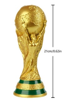 Rock Pow Golden plastic Football Trophy Champion Gold Trophy World Cup Fans Football Competition  - Image 2