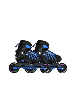 ENDLESS  EL1031 Inline Adjustable Skates Small Size 29 EUR (UK 11.5) - 33 EUR (UK 2) for 3 to 6 Years | Aluminium Chassis and 100 mm PU Three Wheels | With ABEC 9 Bearings | Indoor and Outdoor  - Image 1