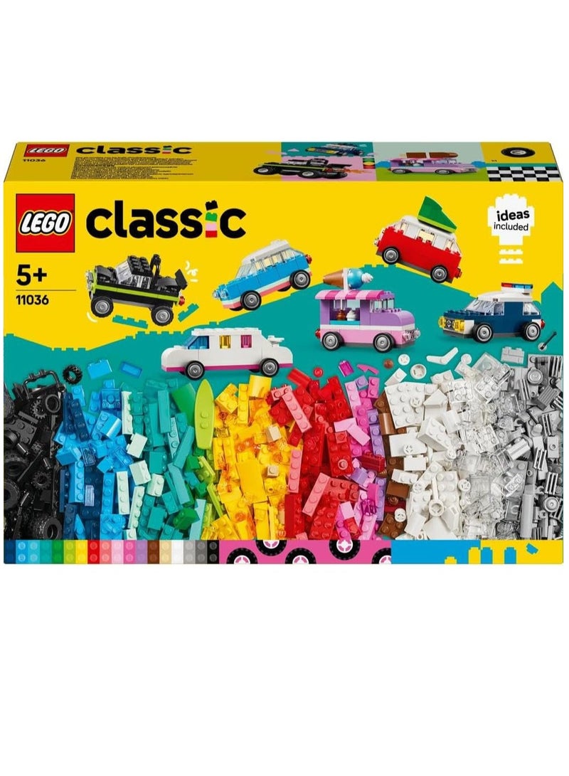 LEGO Lego Classic Creative Vehicles  11036 Building Blocks Toy Car Set (900 Pieces)  - Image 2
