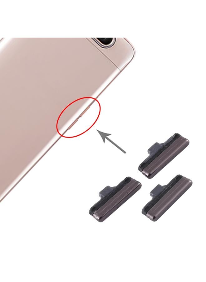 إيروريكس زر الطاقة وزر التحكم في مستوى الصوت لهاتف Samsung Galaxy A80 (أسود) - Image 1