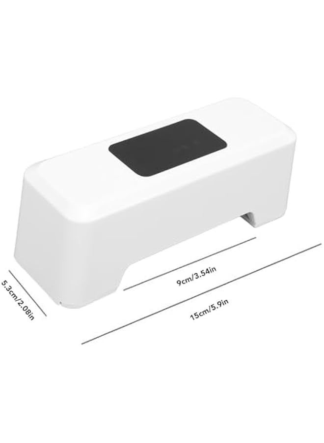 Automatic Sensor Toilet Flusher, 1800mAh Touchless Toilet Flush Kit High Sensitivity Touchless Toilet Flush System Water Saving USB Charging Automatic Flushing Kit for Toilet - Image 4