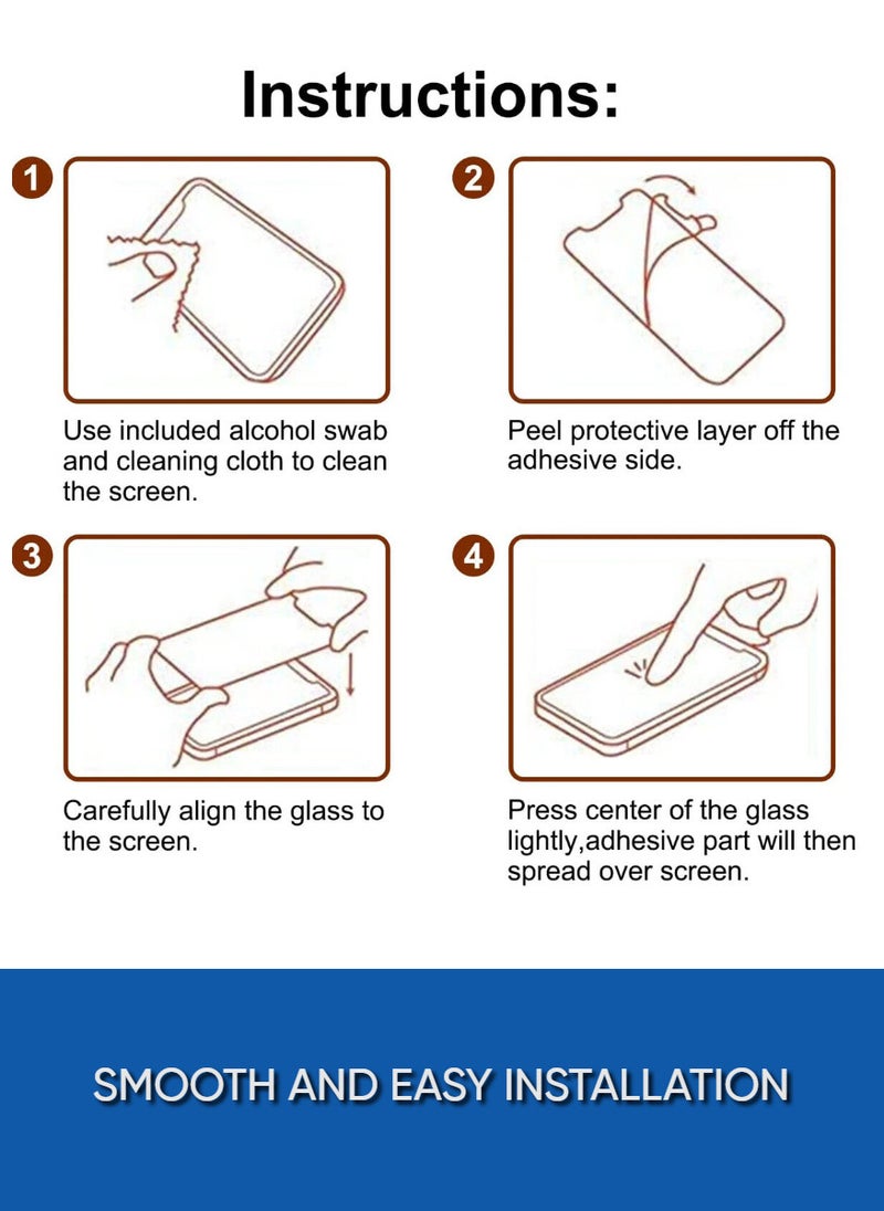 ACLIX 4 Pieces Antistatic ESD Dustproof Premium Quality High Definition Clear Tempered Glass Screen Protector Designed For Xiaomi Redmi Note 10 - Image 5
