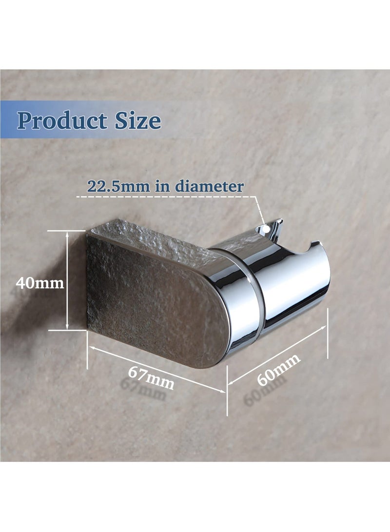 Y&D Shower Head Holder Bracket, Universal 360° Angle Adjustable Holder, Hower Wall Mount for Bathroom, Fixed Hand Held Hose - Image 3