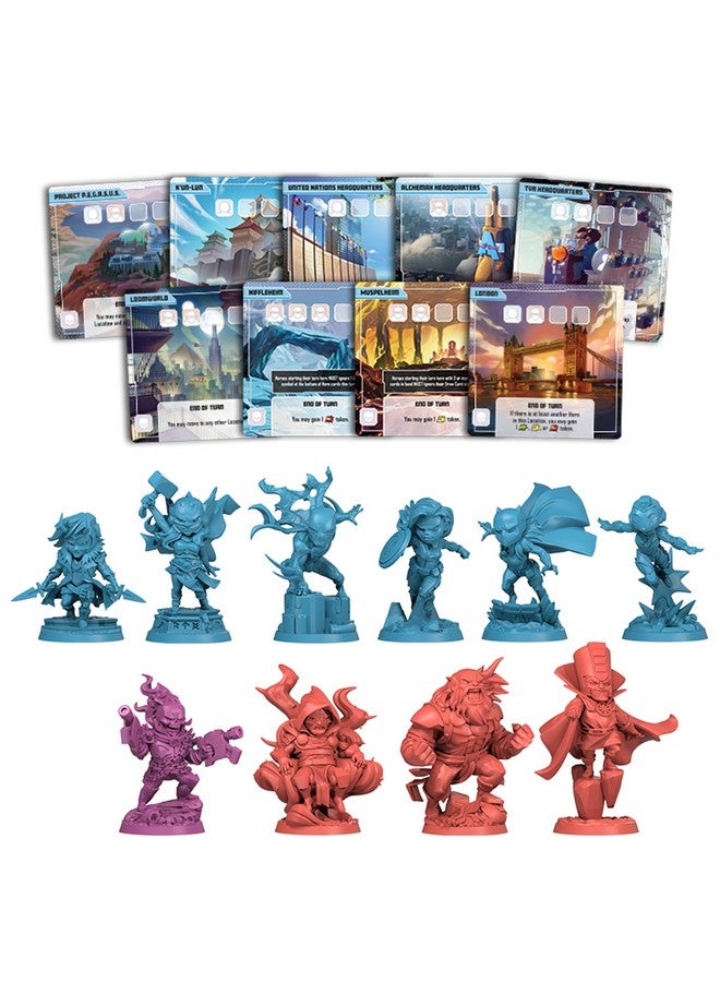 CMON Marvel United: Multiverse Core Box - Standalone Expansion with Highly Detailed Miniatures, Cooperative Superhero Board Game for Kids & Adults, Ages 14+, 1-5 Players, 45 Min Playtime, Made by CMON - Image 3