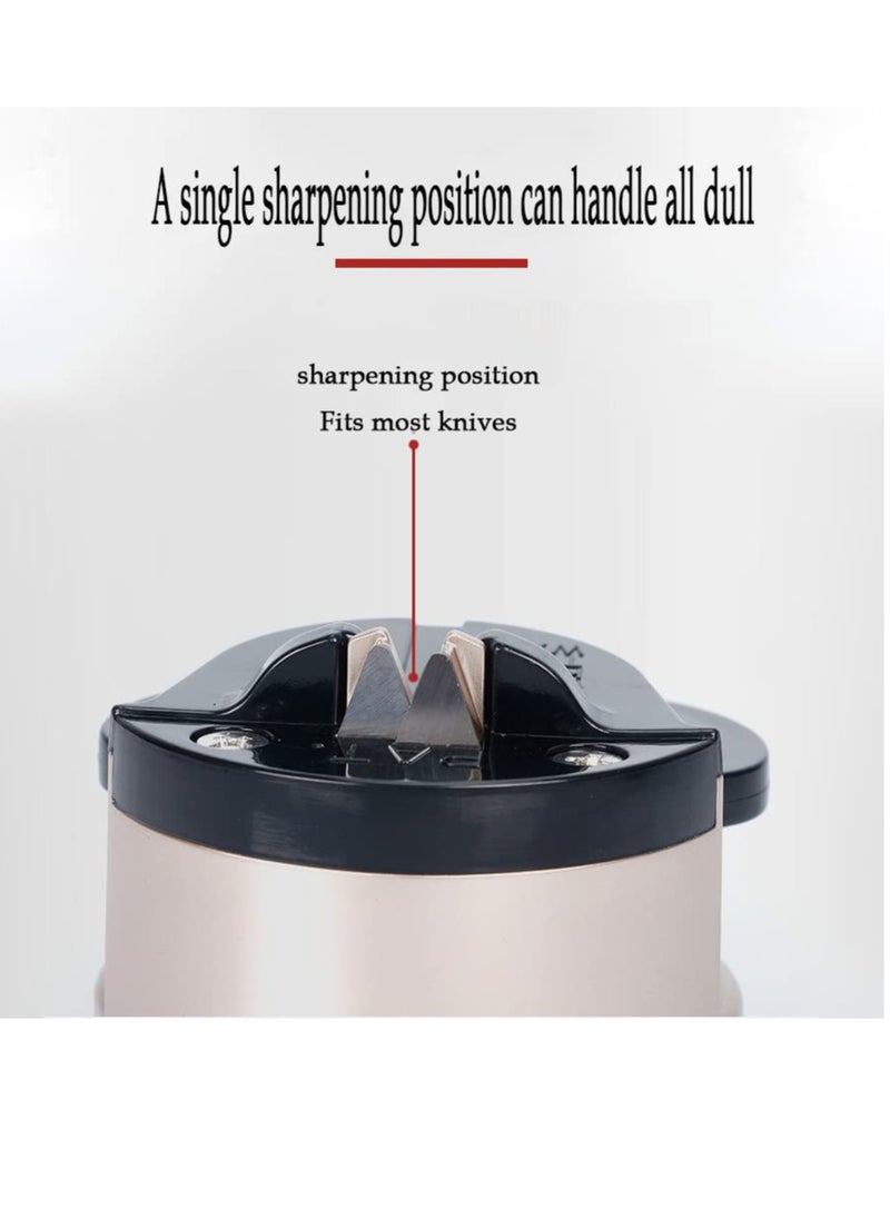 SYOSI Suction Cup Knife Sharpener, Kitchen and Pocket Knifes Sharpening Tool with Manual Precision Blades Sharpening Feature  - Image 3
