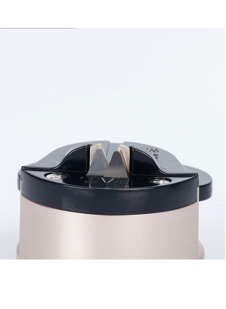 SYOSI Suction Cup Knife Sharpener, Kitchen and Pocket Knifes Sharpening Tool with Manual Precision Blades Sharpening Feature  - Image 2