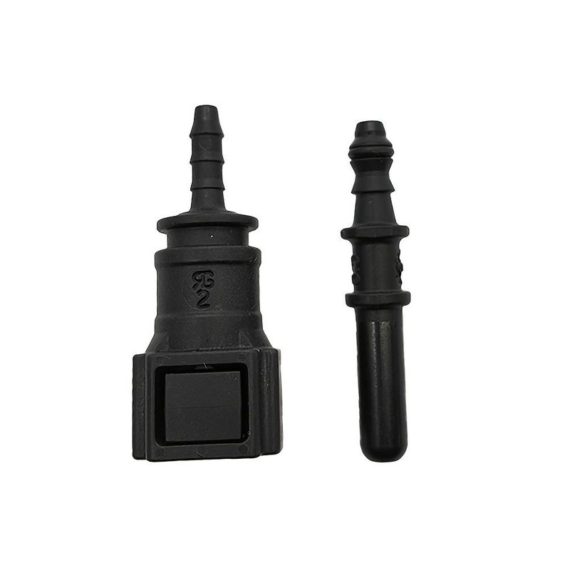 6 3 ID3 180 Degree 5pcs Auto Car Fuel Line Hose Coupler Quick Release Connector Carburetor Part Lock Clip - Image 5