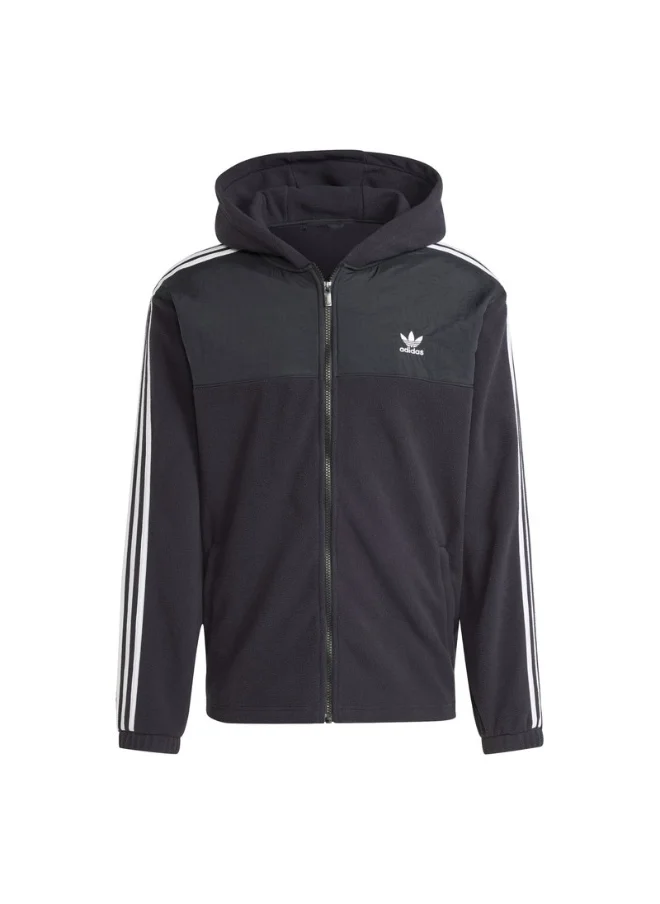 Adidas adidas Fleece hoodie Black Originals Men SWEATSHIRTS