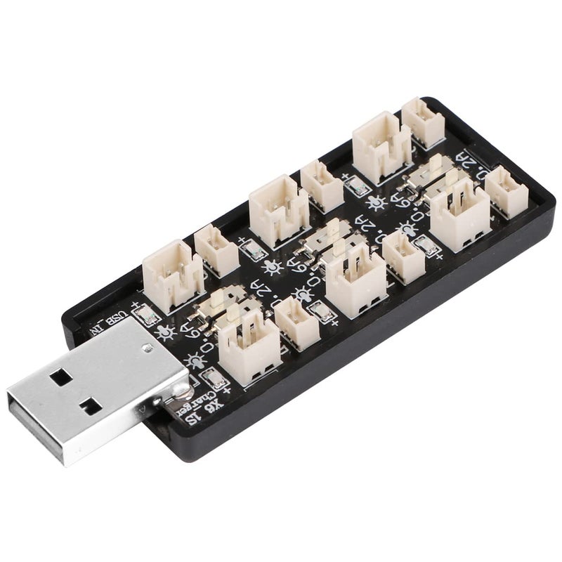 Crazepony 1S Lipo Battery Usb Charger 3.7V/4.20V 6 Channel 1S Lipo Charger Tiny Whoop Blade Inductrix Micro Jst 1.25 Jst-Ph 2.0 Mcx Mcpx Connectors - Image 1