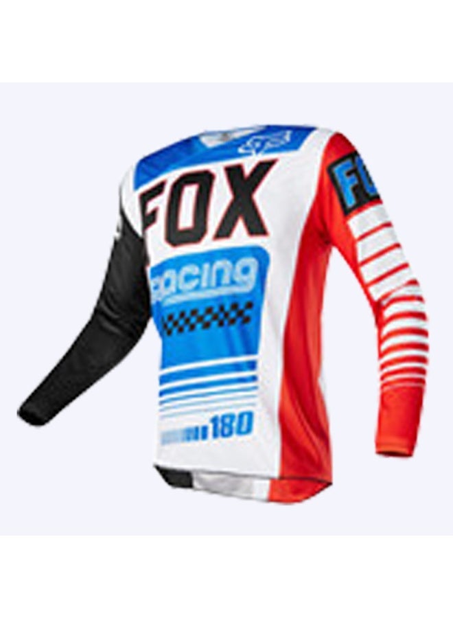 Fox Men's Outdoor Cycling Suit Off-road Road Mountain Bike Cycling Tops - Image 1