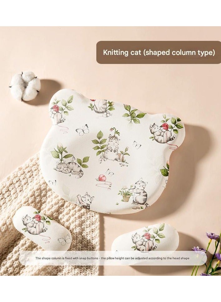 Specially Designed Baby Washable Pillow 0-1 Year old Auxiliary Round Head Artifact Universal Memory Cotton For All Seasons Baby
Shaped Pillow  - Image 1