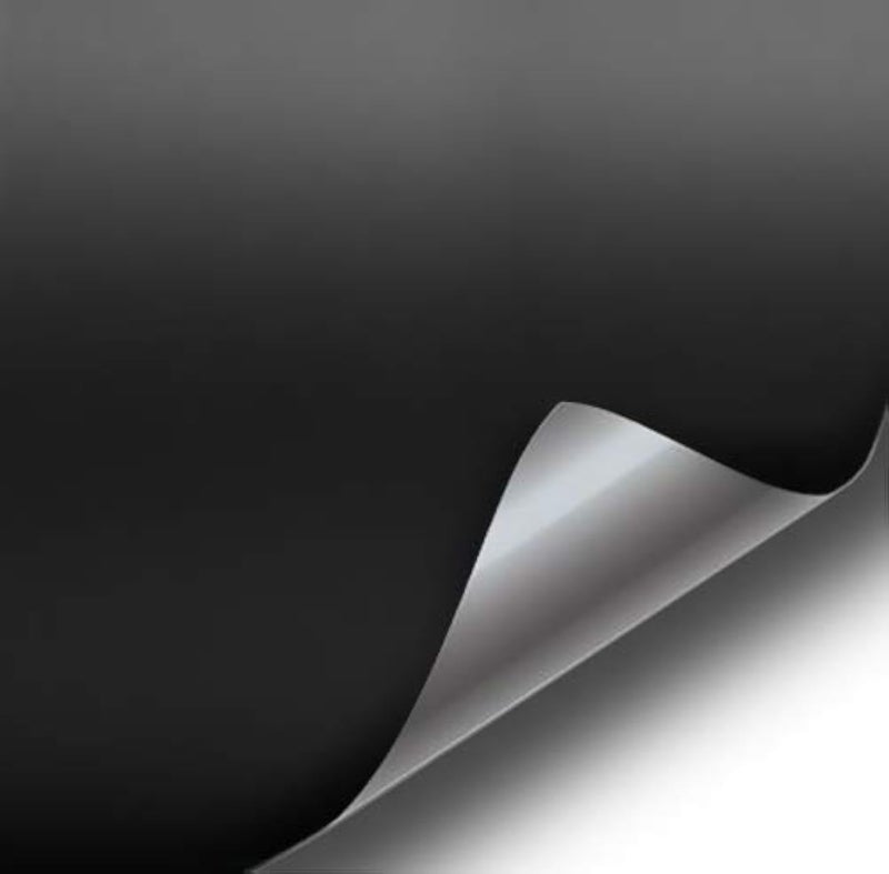 VViViD Satin Flat Matt Stealth Black 60" (152cm x 91cm) Vinyl Film with Air Release Technology - Image 1