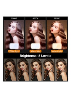 KASTWAVE Video Conference Lighting Panel, Ring Light for Monitor Clip On, Zoom Call Lighting, Self Broadcasting and Live Streaming Rechargeable for Computer Laptop, Photography, Vlogging  - Image 2